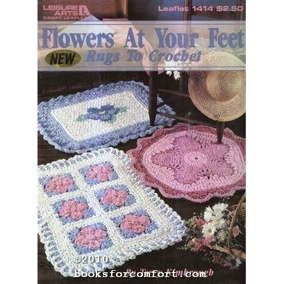 Flowers At Your Feet Rugs to Crochet Leaflet 1414