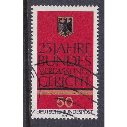 GERMANY 1976 25th ANNIV CONSTITUTIONAL COURT 50pf USED SG1772 #2