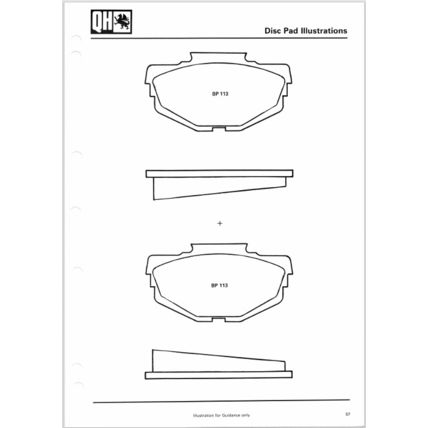 Quinton Hazell Disc Pads And Brake Shoes Parts Catalogue QH10 1987 1988 PDF
