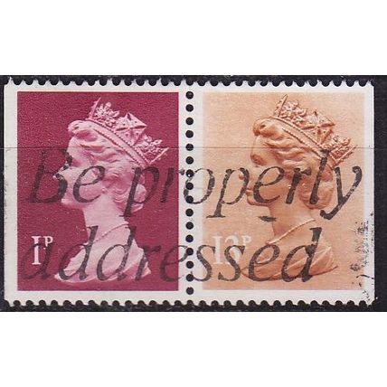 ENGLAND GREAT BRITAIN [Zdr] W105 CD ( O/used ) Machin se-tenant