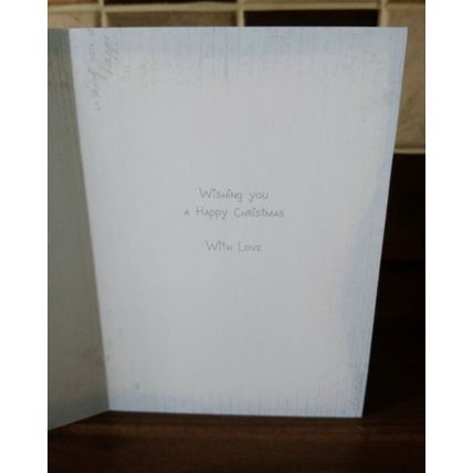 Me To You Christmas Cards - Wonderful Grandparents - Glitter Card - 028