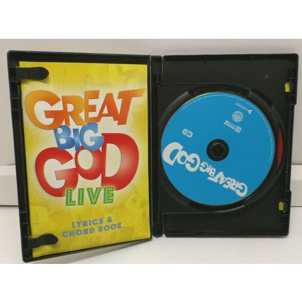 Great Big God Live Christian CD & Lyrics Chord Book Vineyard UK Worship (L7)