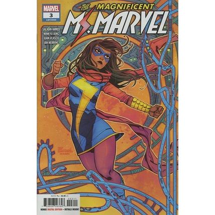 Magnificent Ms Marvel (Vol 1) # 003 NM (CvrA) MODERN AGE COMICS