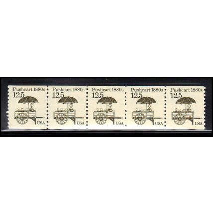 2133 12.5c Pushcart Fine MNH Dry Gum PNC 1/5 X2180