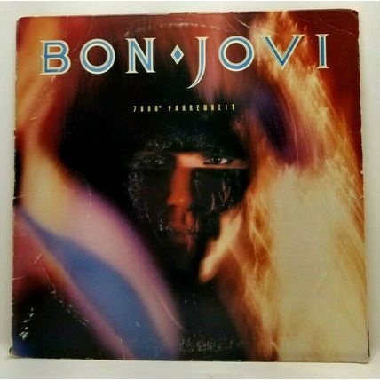 Bon Jovi - 7800 Fahrenheit - Vinyl LP Album Record (P4)