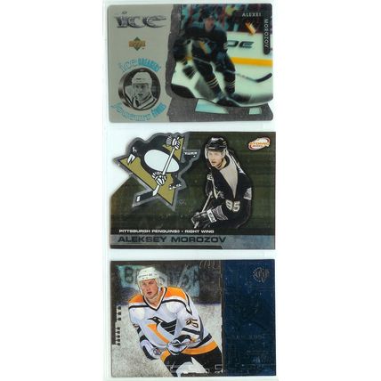 Aleksey Alexei Morozov 5x card lot incl Sticker