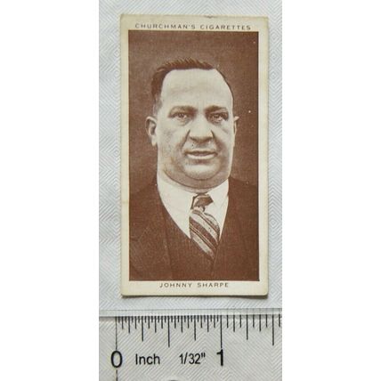 1938 Churchmans Boxing Personalities No. 47 Johnny Sharpe