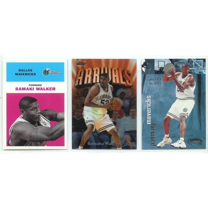 Samaki Walker 5x card lot incl Insert