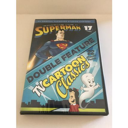 NEW TV Cartoon Classics with 17 Classic Superman Episodes DVD Sealed