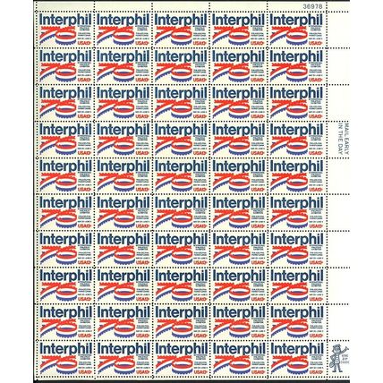 Interphil of Fifty 13 Cent Postage Stamps Scott 1632