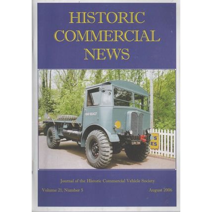 Historic Commercial News, Volume 21 No. 5 August 2006