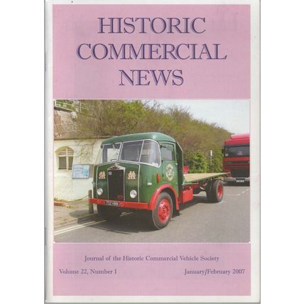 Historic Commercial News, Volume 22 No. 1 January Febuary 2007