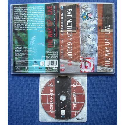 Pat Metheny Group The Way Up Live 2006 Used DVD Jazz Fusion USA