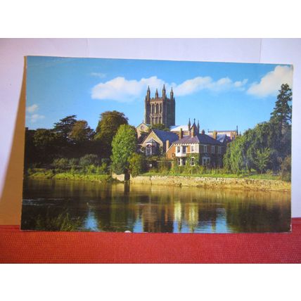 HEREFORD CATHEDRAL, used postcard PT11207 1969 pm =