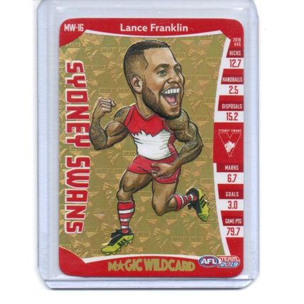 AFL 2019 Teamcoach/Magic Wildcard- MW16 Lance Franklin / Sydney Swans