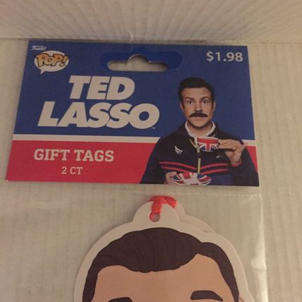 New Funko Pop Seasonal Ted Lasso Gift Tag Cards