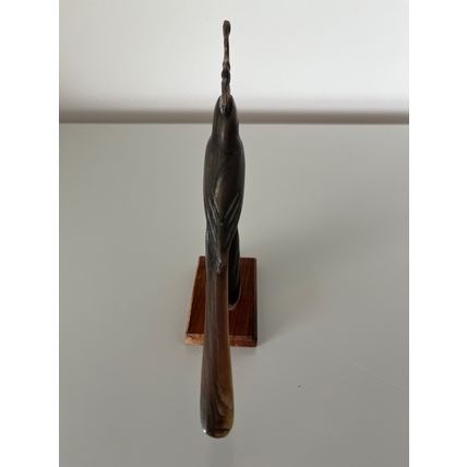 COCKATIEL HAND CARVED FIGURINE