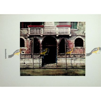 Doorway, Venice, Italy, Menpes, Book Illustration (Print), 1903