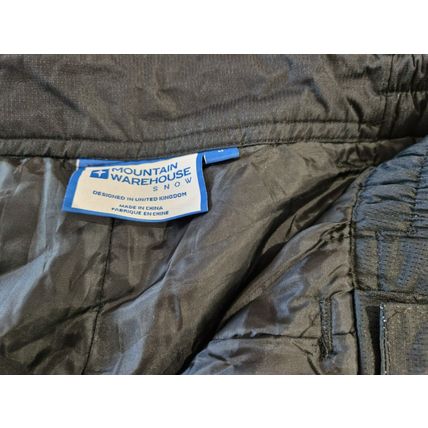 BLACK SALOPETTES - UNISEX - MOUNTAIN WAREHOUSE