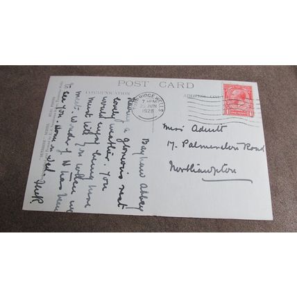 1920s Sweetman Postcard - Bayham Abbey, Tunbridge Wells - Kent