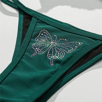 New Sexy Butterfly Bikini Rhinestone