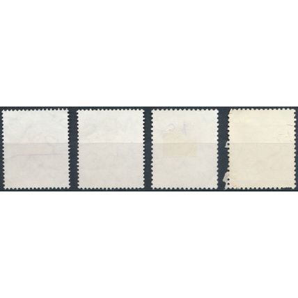 Fruits: 4 Values - Malaysia 1986 - Used Hinged