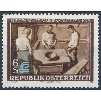European Family Congress - Austria 1978 - MNH - MiNr 1587