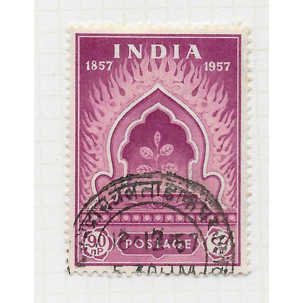 INDIA 1957 INDIAN MUTINY 100 YEARS 90np SG387 387 SG