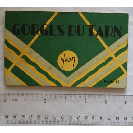 1937 Book of 20 Postcards Gorges Du Tarn, France