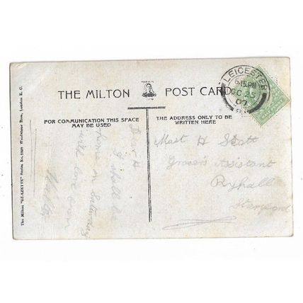Trinagle, Yeovil, Somerset Postcard.