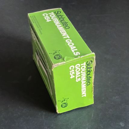 Subbuteo Tournament Goals #C154 Assembled In Referenced Box