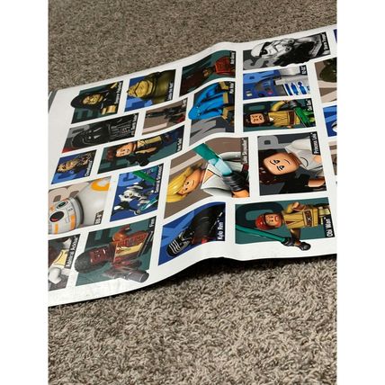 Lego Star Wars 36" X 24" Double-sided Poster 20 Years Disney Slave Racer Figures