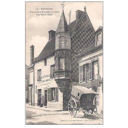 78 - VERNEUIL - Maison de la Tourelle - Rue Notre-Dame