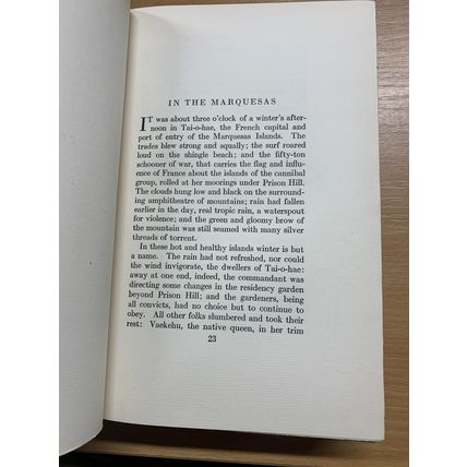 RARE* 1922 ROBERT LOUIS STEVENSON "THE WRECKER" VOL 17 ANTIQUE BOOK (P6)