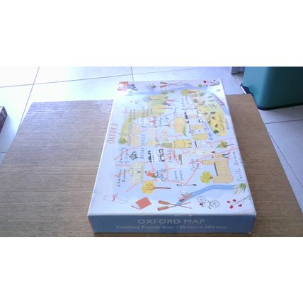 OXFORD MAP by Clair Rossiter Jigsaw Puzzle (500 Piece) 2016