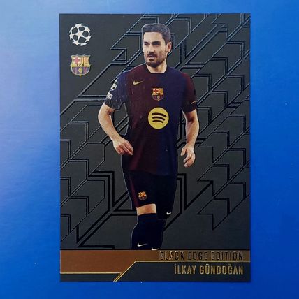 Ilkay Gundogan Black Edge Edition # BE3 - Topps Match Attax 2024/25 BARCELONA