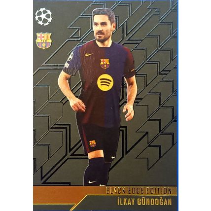 Ilkay Gundogan Black Edge Edition # BE3 - Topps Match Attax 2024/25 BARCELONA