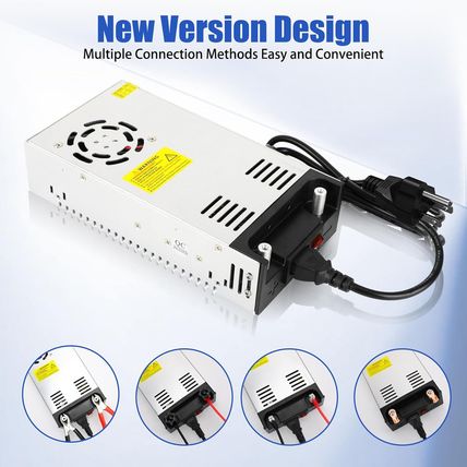 New Version 110V AC to 12V DC Converter 12Volt 50A 600W Power Supply Transformer