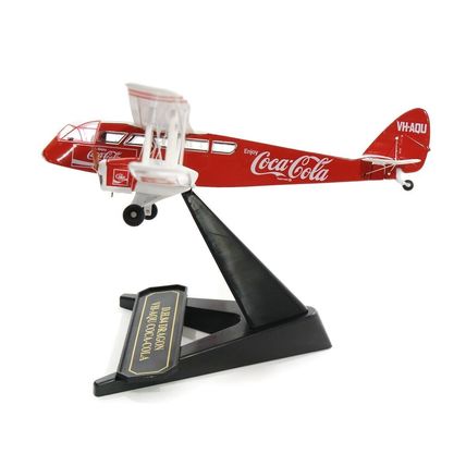 DH84 DRAGON VH-AQU COCA COLA - OXFORD DIECAST OX72DG002CC 1/72