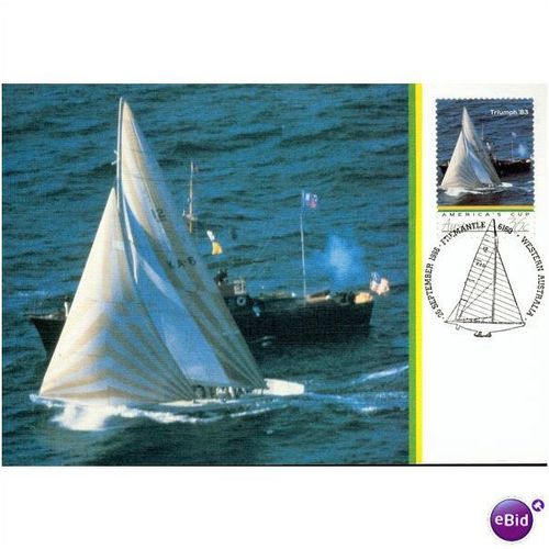 Australia FDI Postcard set 1983 - America's Cup Triumph