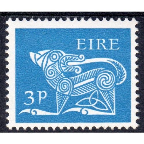 Ireland 1968 Sg250 3D BLUE P.O. Fresh un mounted mint MNH