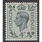 SG Q19: 4d. grey-green Definitive Stamp: King George VI.