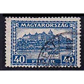 Hungary 1927 Palace Budapest 40f Used Stamp