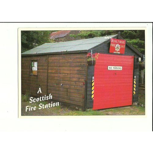 Ross-shire ACHILTIBUIE Fire Station Postcard by Whiteholme (10828)