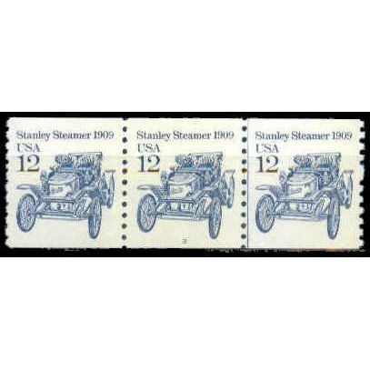 2132 12c Stanley Steamer Very Fine MNH Dry Gum PNC 2/3 P0925