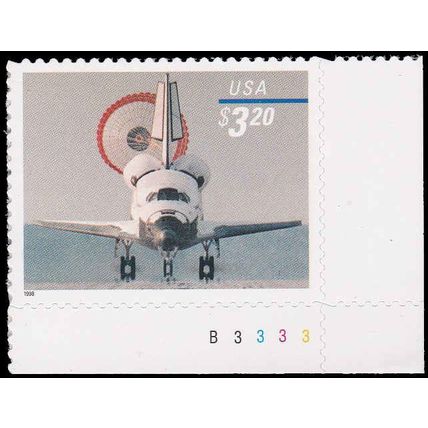3261 $3.20 Space Shuttle Fine MNH P#S BR B3333 V5095