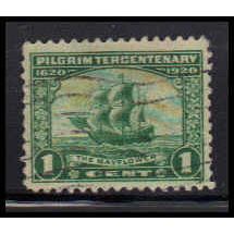 Used 548 1c Mayflower Fine Plus K0332