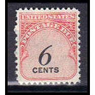 J94 6c Postage Due Fine MNH KA0701