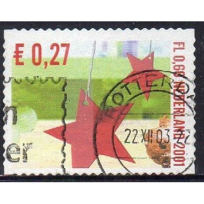 Netherlands 2001 Christmas - Stars €0.27 / ƒ0,60 Used