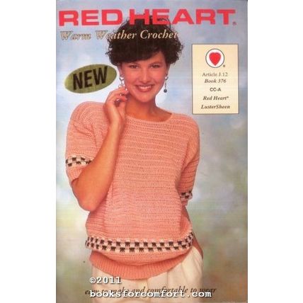 Red Heart Warm Weather Crochet Book 376